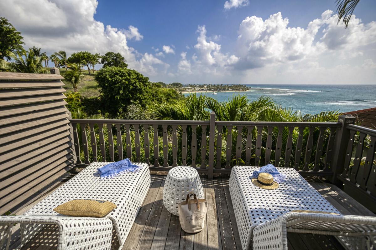 18 La Toubana Hotel 5 étoiles Ste Anne Guadeloupe Bungalow Vue Mer